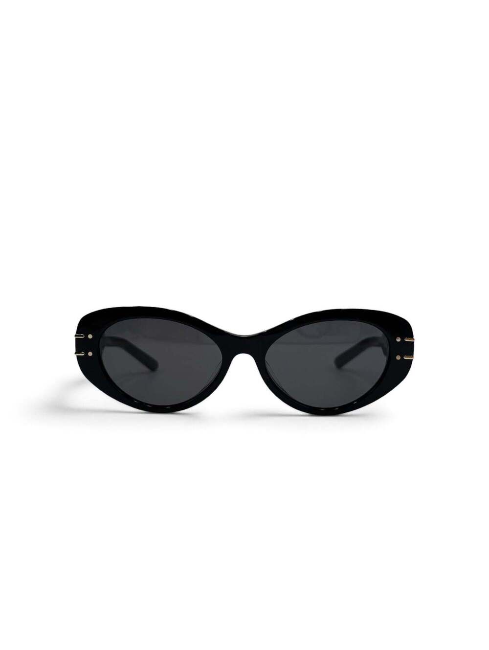 DiorSignature B8U Black Oval Sunglasses